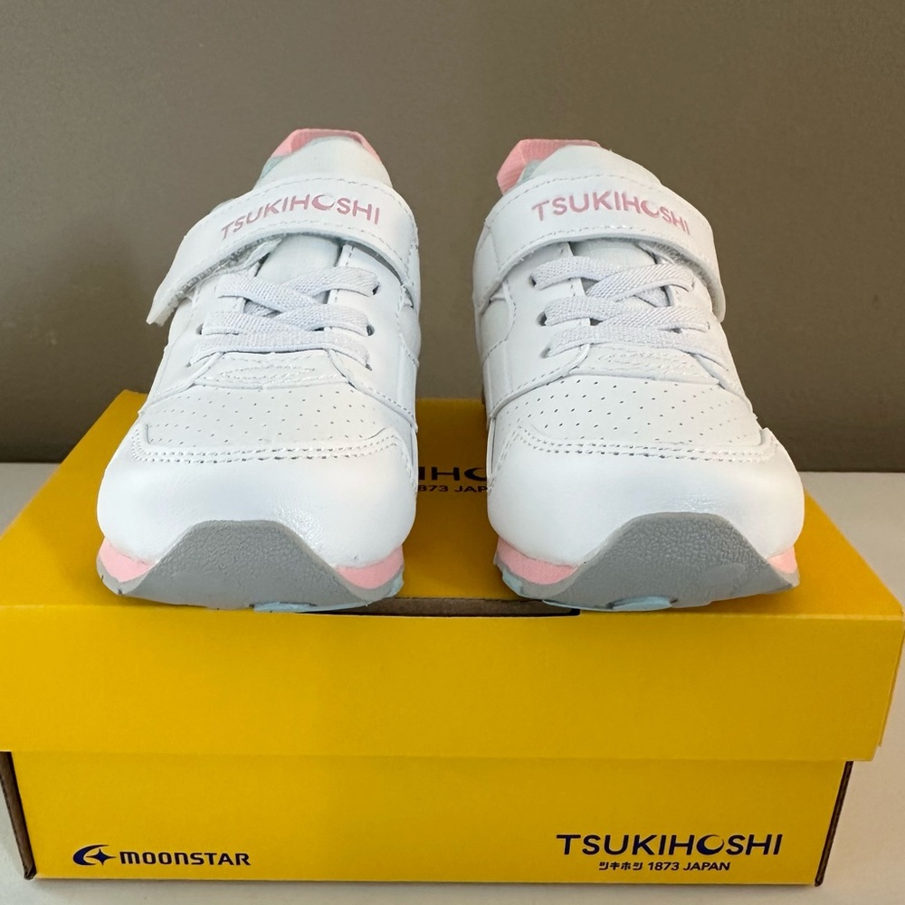 Tsukohoshi White and Pink Racer Sneakers New 8.5 - Picture 3 of 6